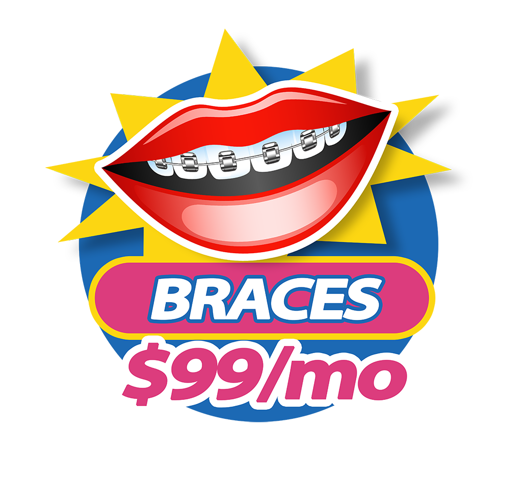 Dental Braces for $99 a month