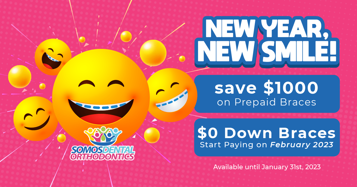 0 Down Braces Free consultation at Somos Dental