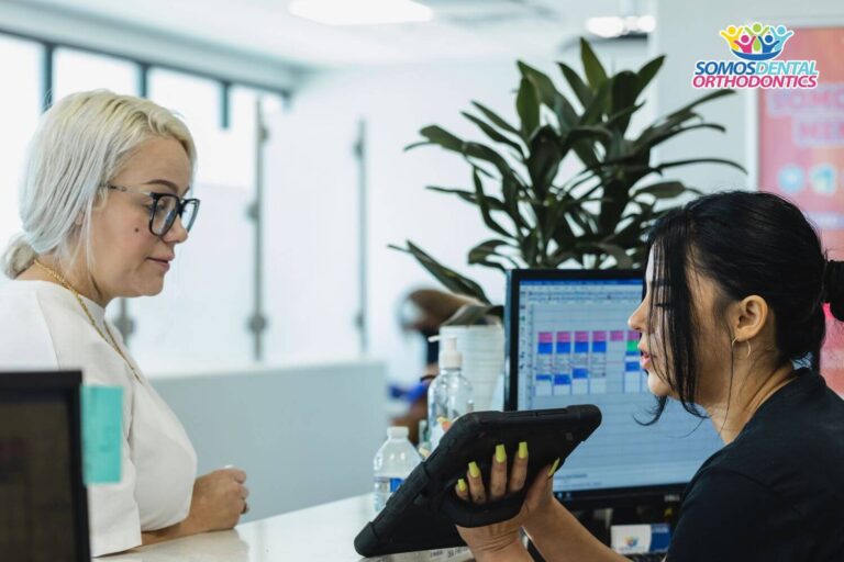 Moms getting free dental care on motherys day on Phoenix and Dallas 05