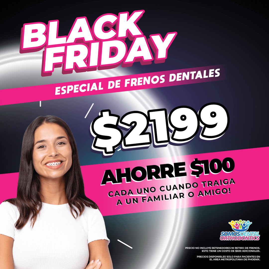 02 somos dental banner oferta de black friday en brackets en phoenix