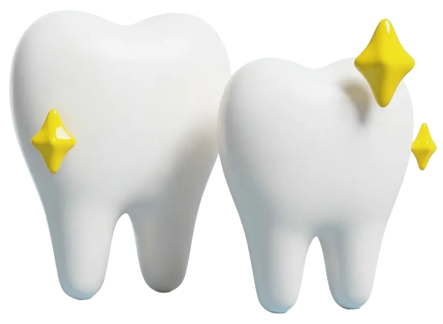 3d-illustration-of-shining-teeth-2